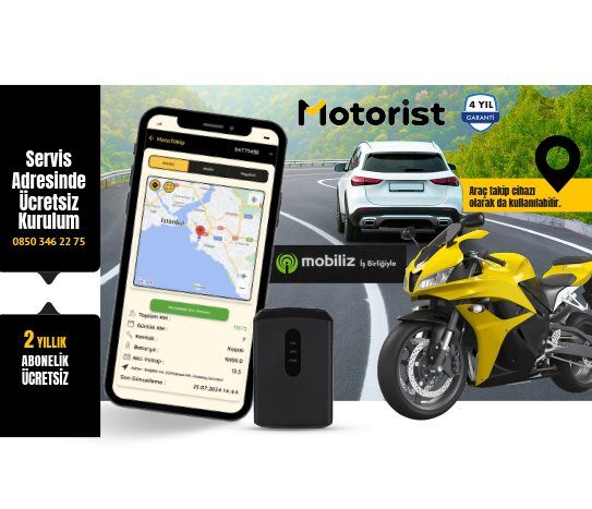 Motorist Motosiklet Takip Cihazı