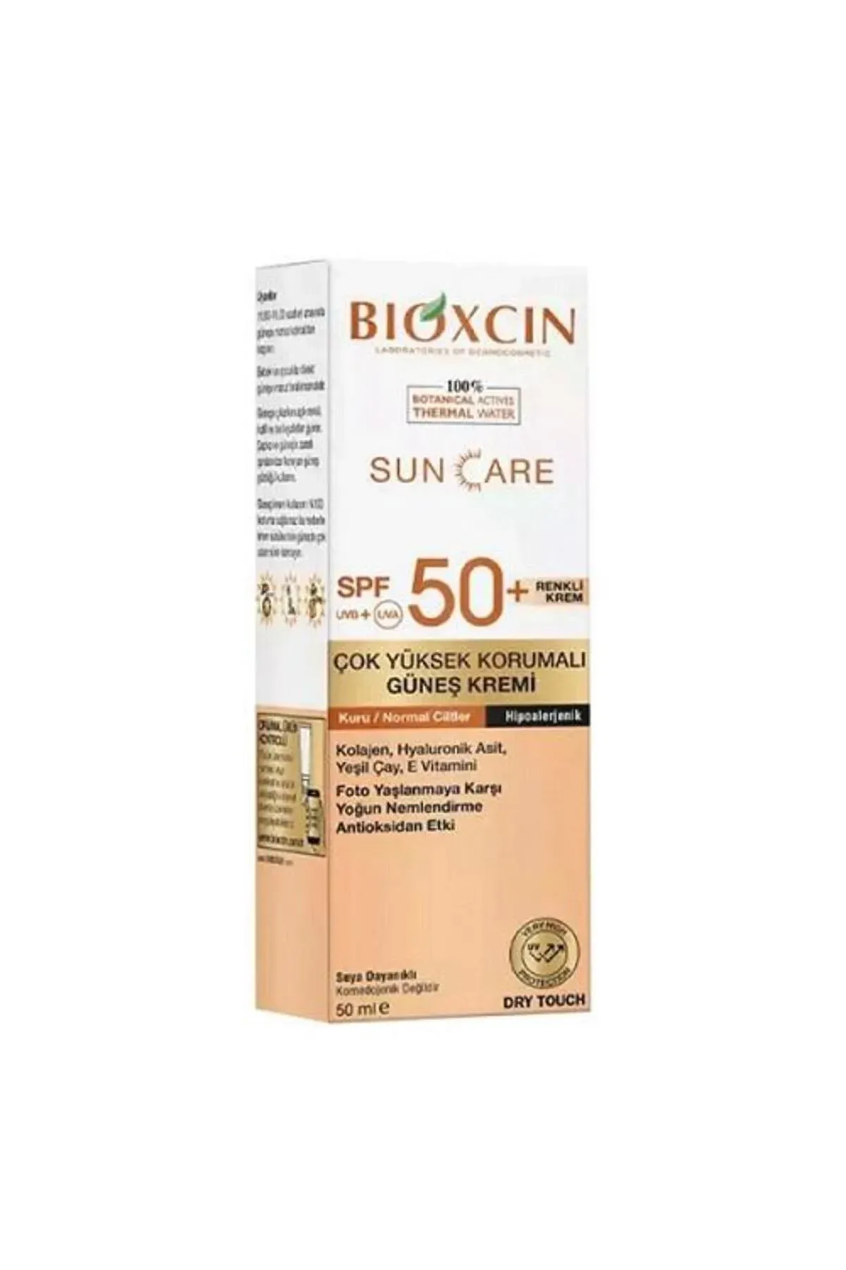 Bioxcin Sun Care Kuru Ciltler Için Güneş Kremi Spf 50 50 ml - Renkli