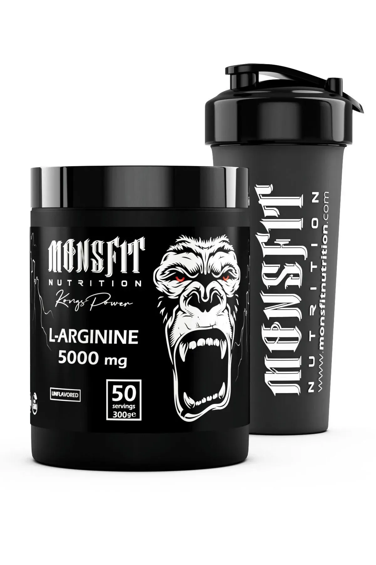 MONSFİT L-arginine (50 SERVİS) 300 G (AROMASIZ)