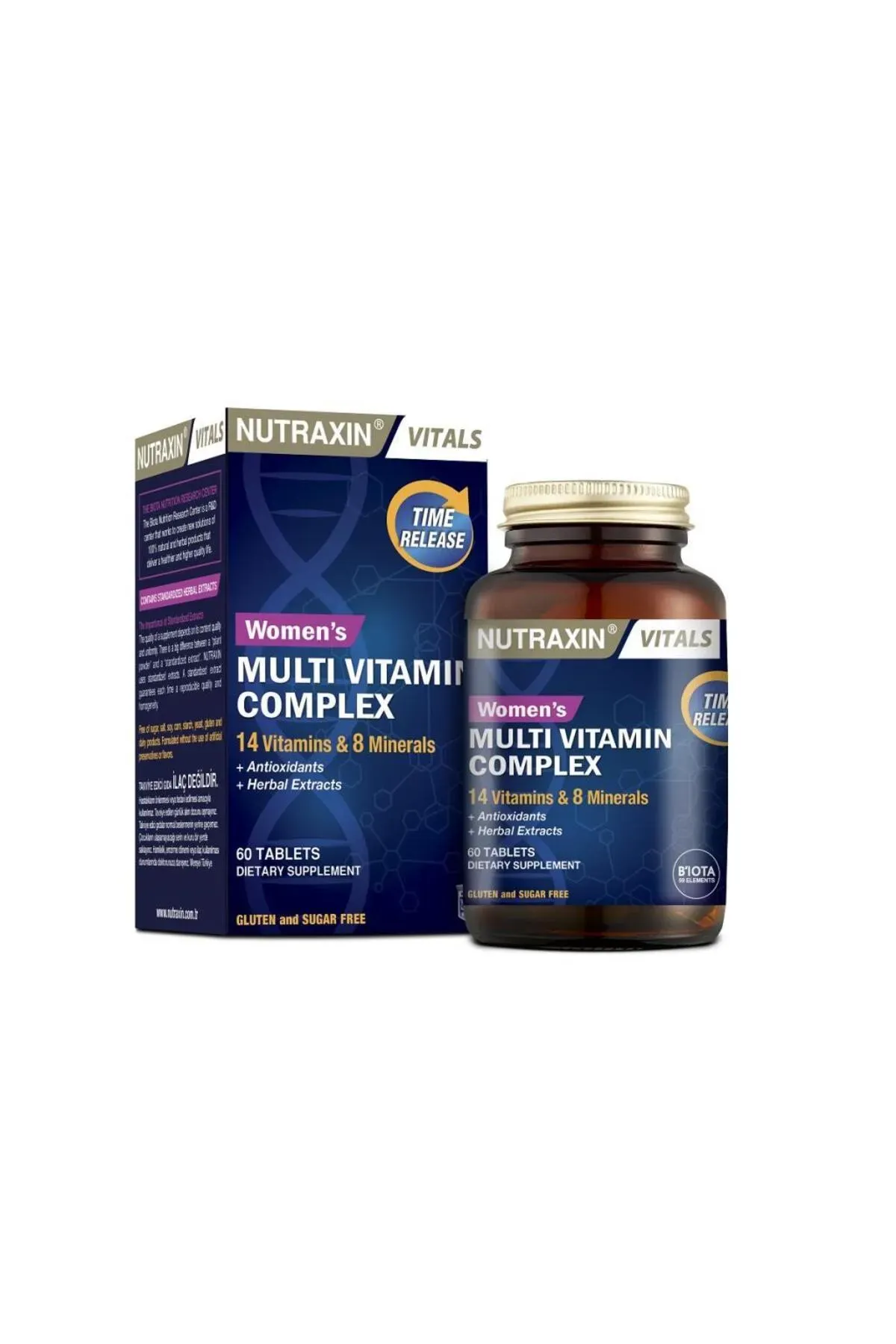 Nutraxin Womens Multivitamin Complex 60 Tablet