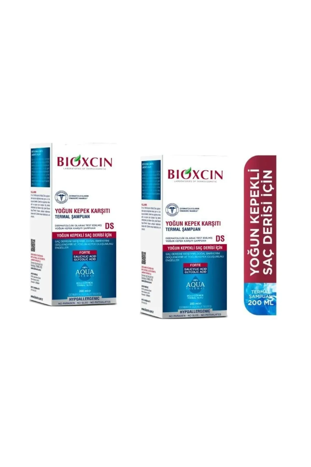 Bioxcin Aqua-thermal Ds Forte Yoğun Kepek Karşiti Şampuan 200 Ml - 2 Adet - Skt:12m