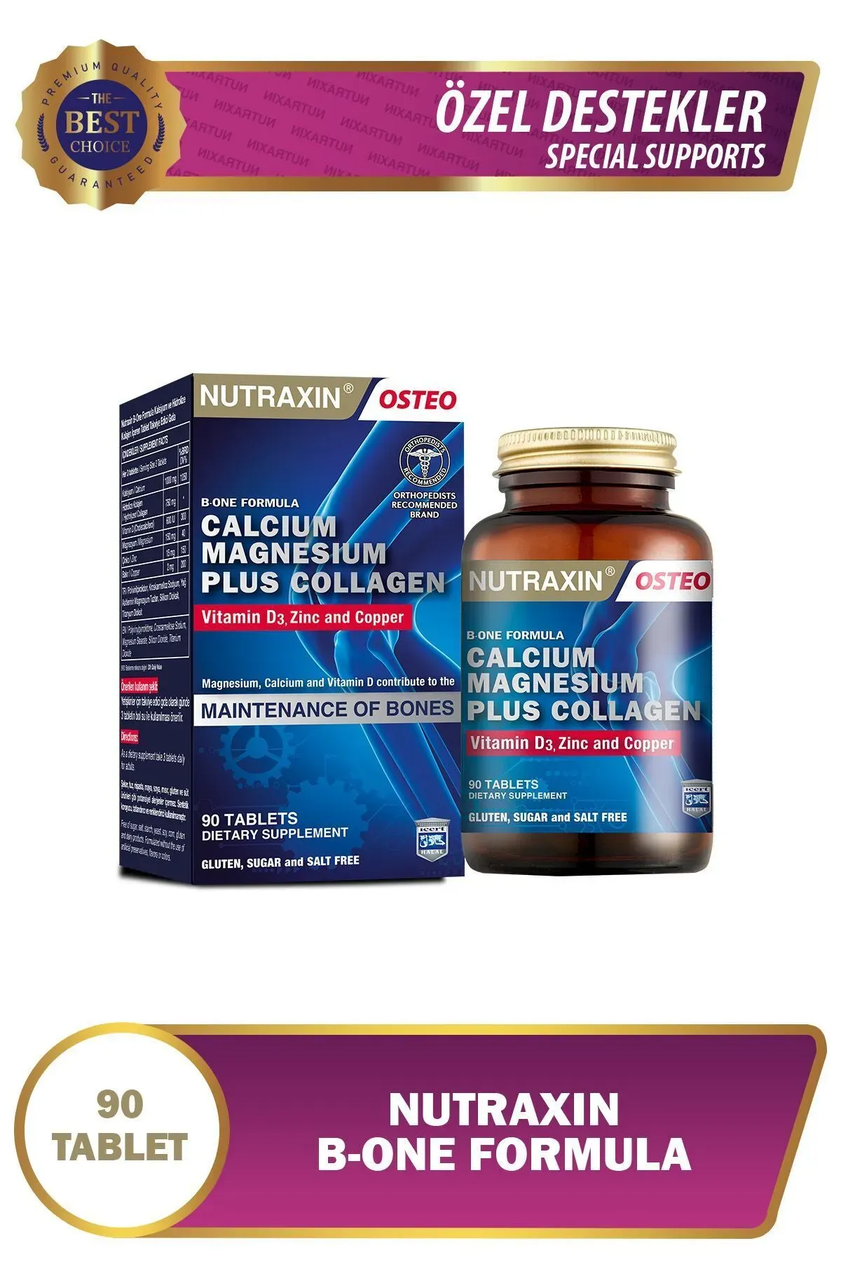 Nutraxin B-one Formula 90 Tablet