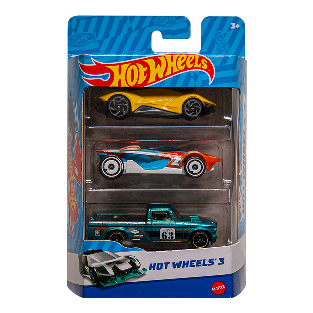 Hot Wheels 3'lü Araba Seti