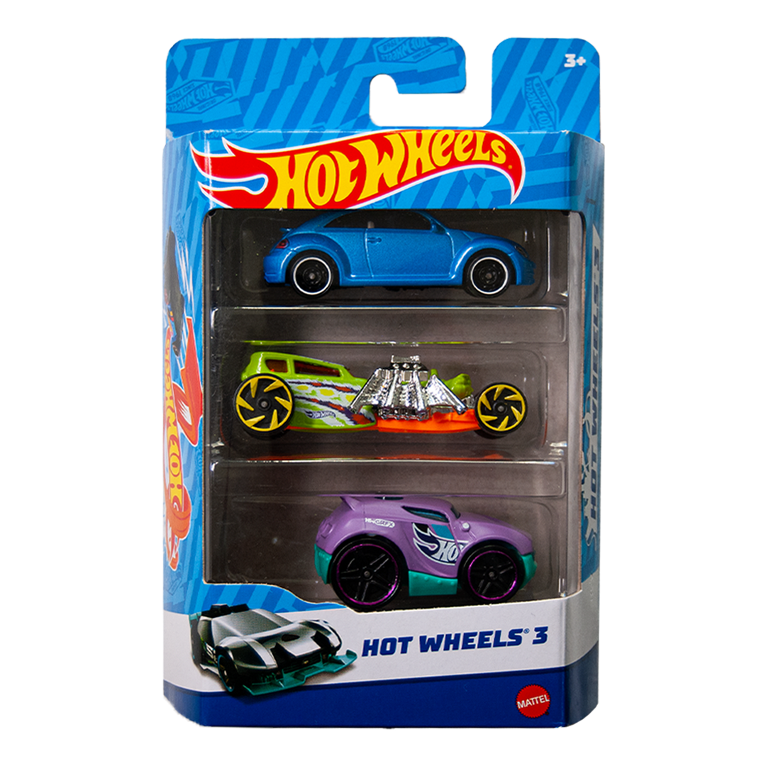 Hot Wheels 3'lü Araba Seti